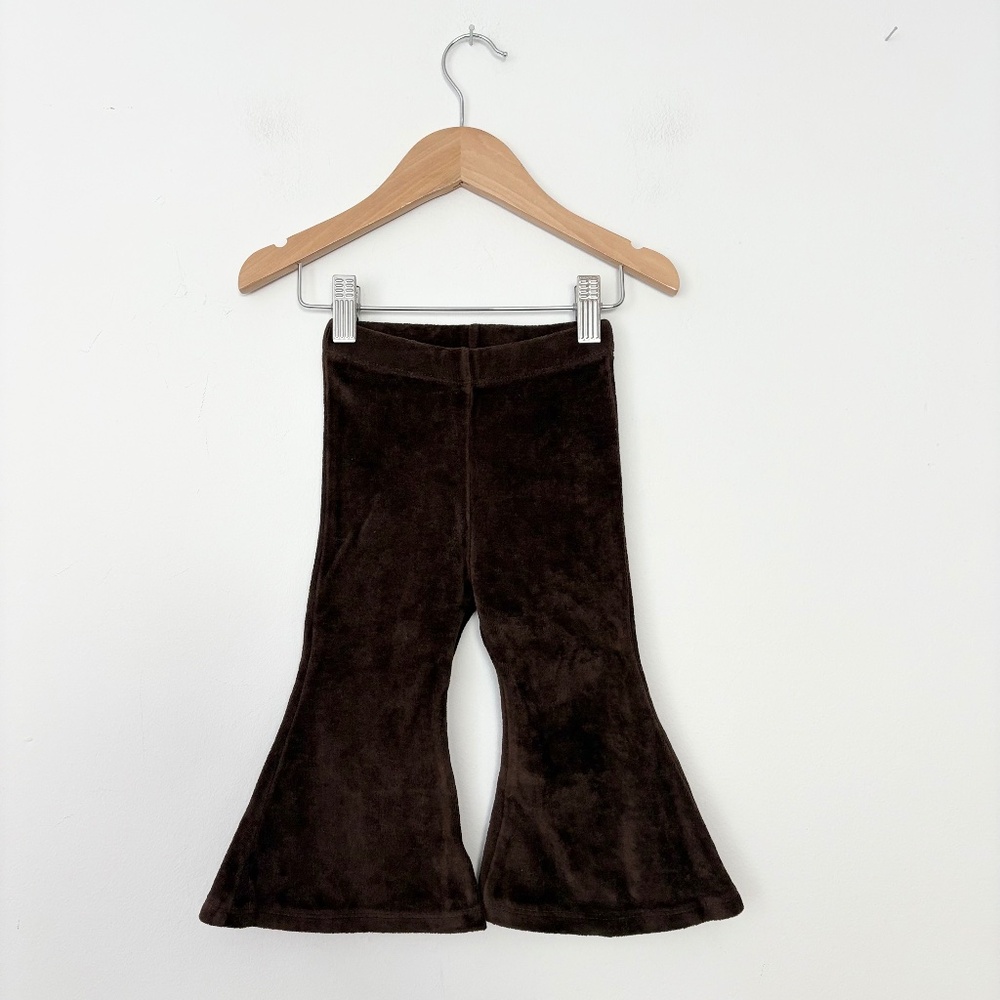 The simple folk velvet flare pants
